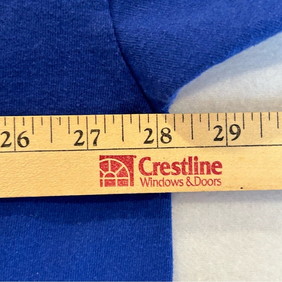 Men’s Blue “Defend the Sheep Hunt The Wolves” graphic T-shirt 4XL - Picture 6 of 7